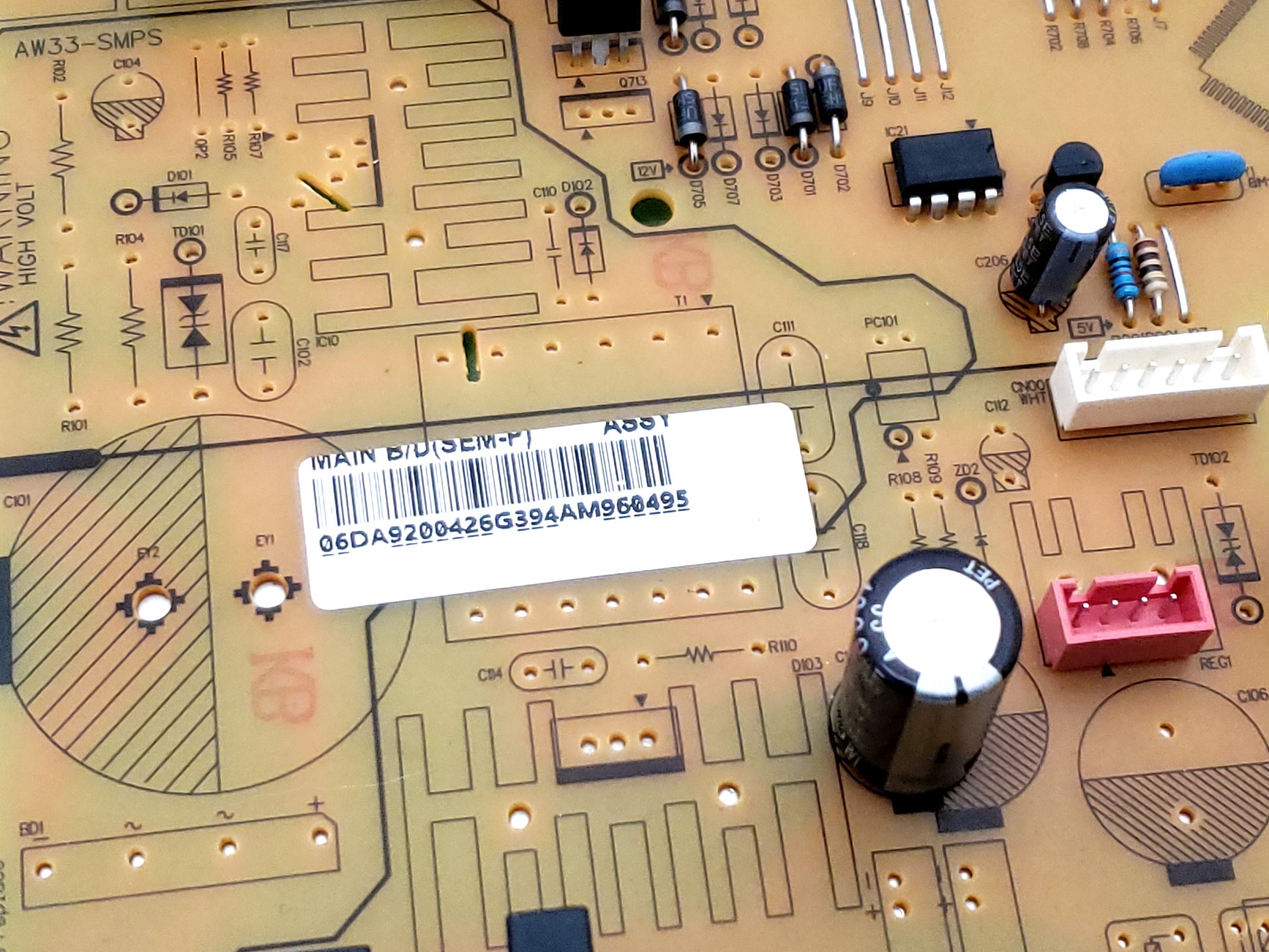 Samsung Refrigerator Control DA92-00426G