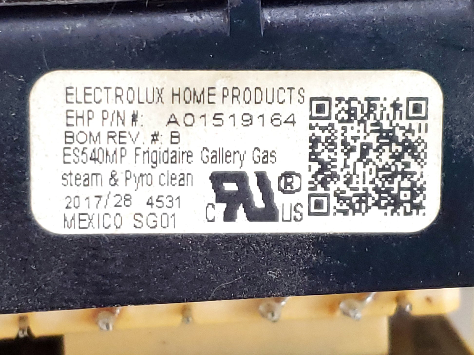 Frigidaire Wall Oven Control A01519164