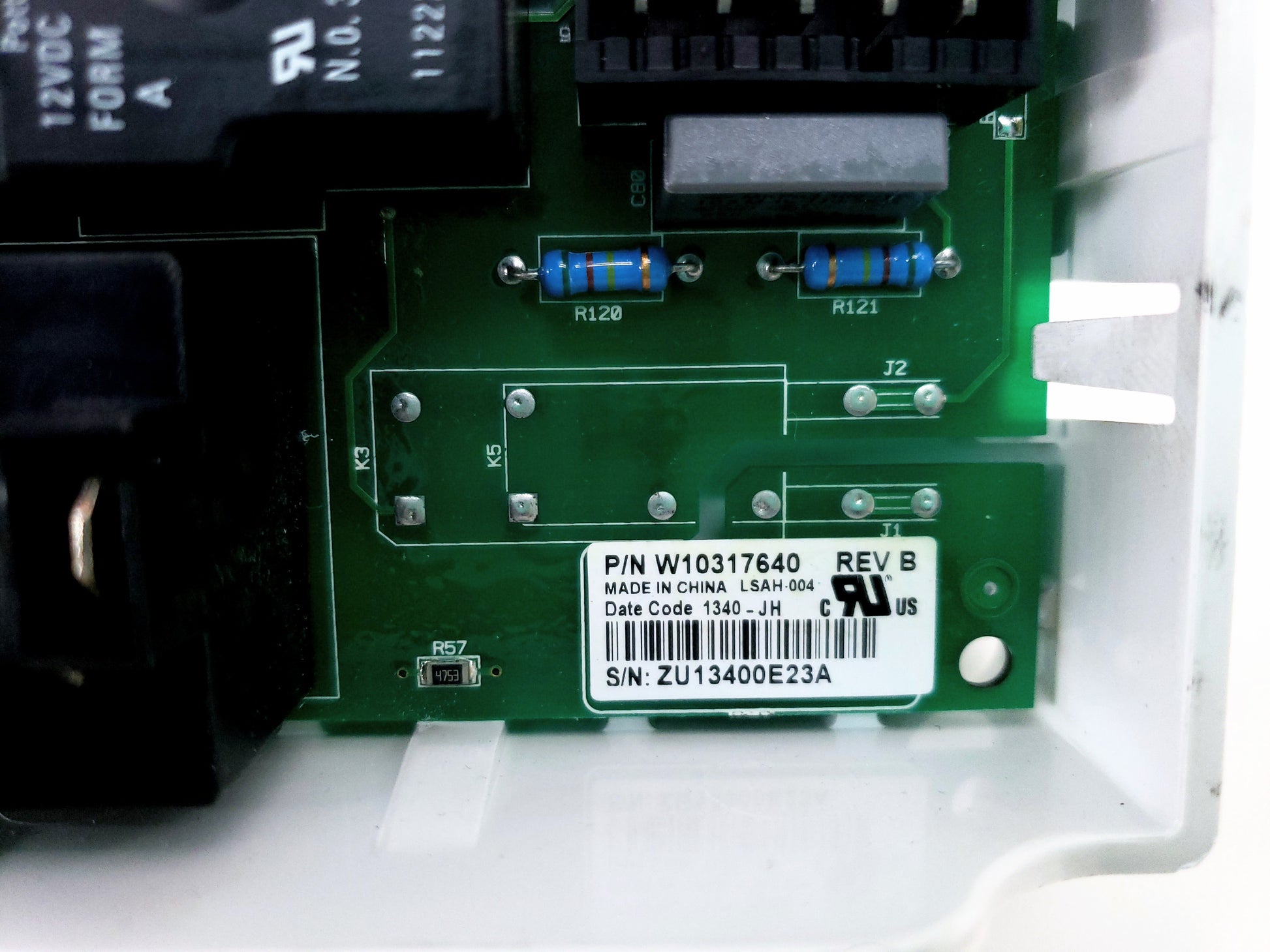 Kenmore Dryer Control Board W10317640