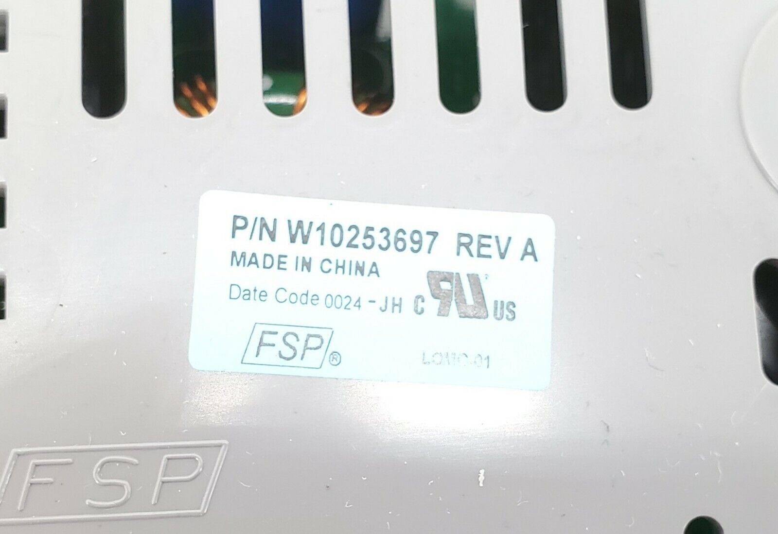 Maytag Washer Control Board W10253697