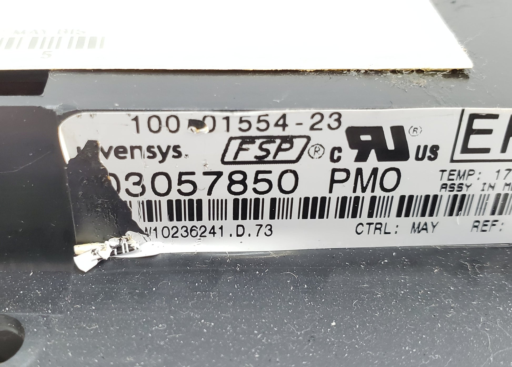 Whirlpool Range Control Board W10236241