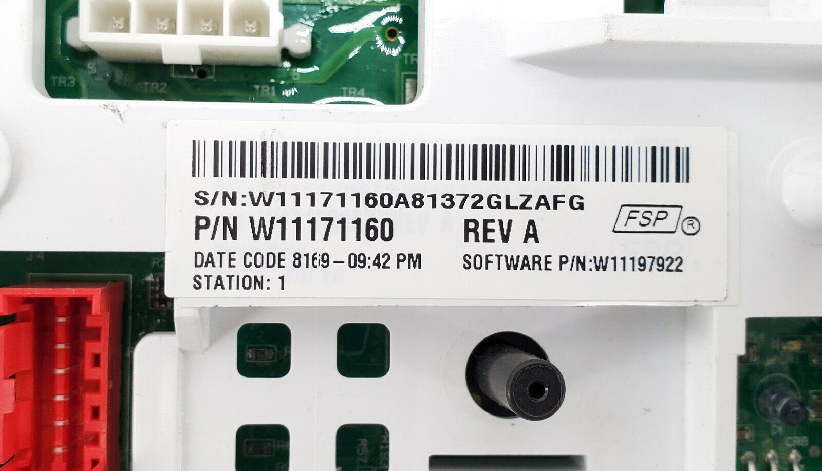 OEM Whirlpool Washer Control W11171160 Same Day Shipping & Lifetime Warranty