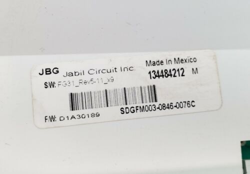 Frigidaire Dryer Control 134484212