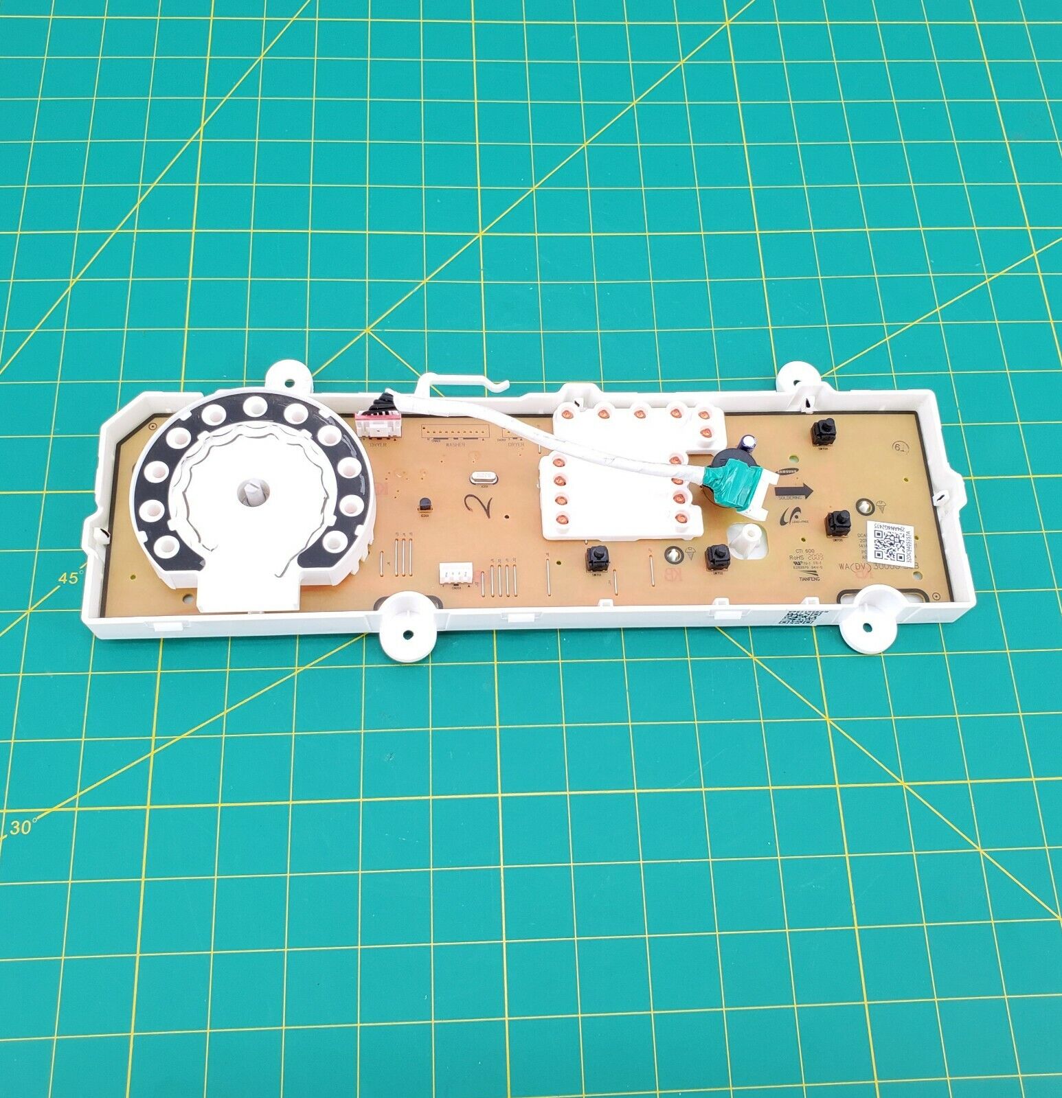 OEM Samsung Dryer Display Control DC92-01736A Same Day Ship & Lifetime Warranty