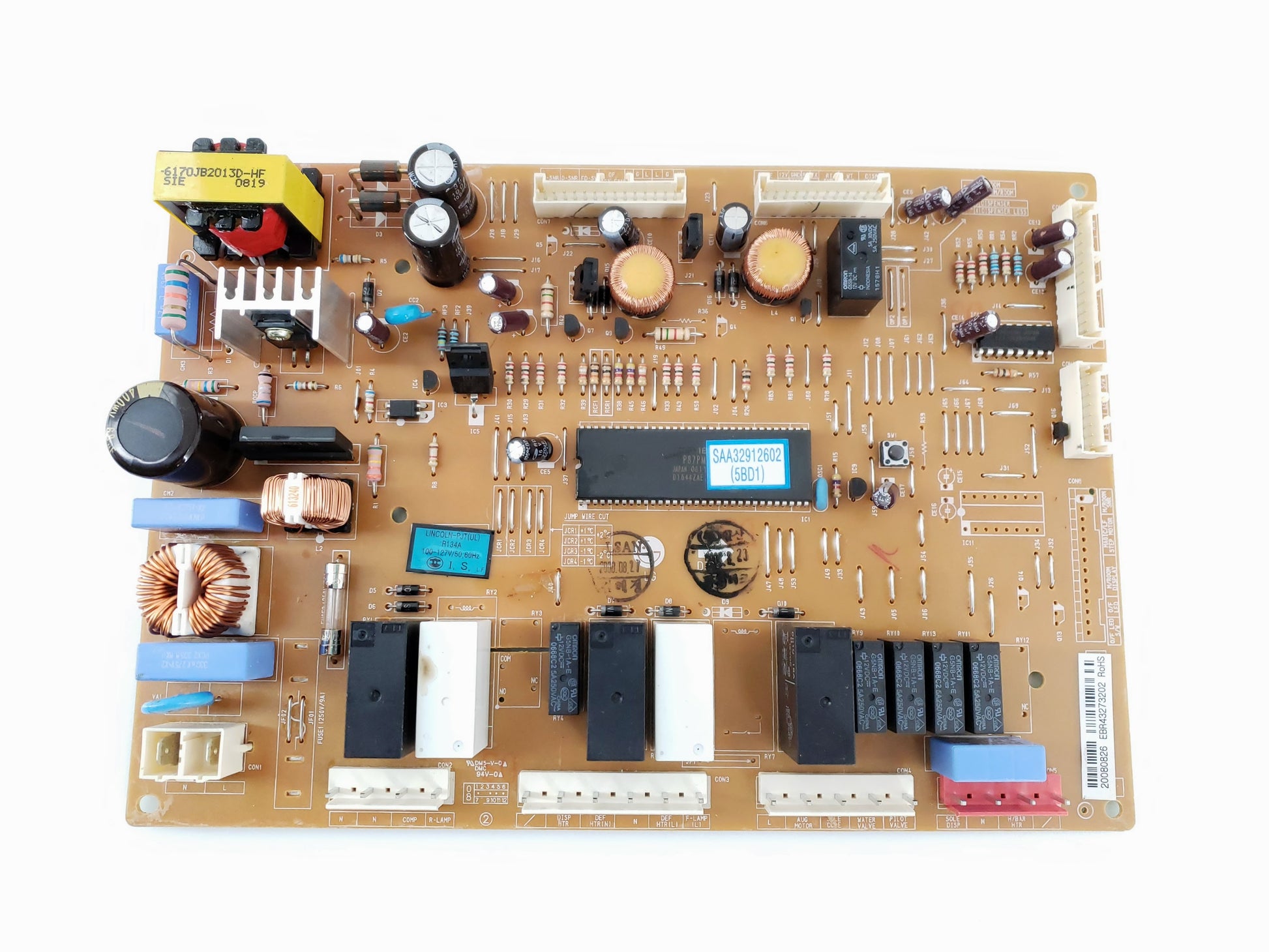 LG Refrigerator Control Board EBR43273202