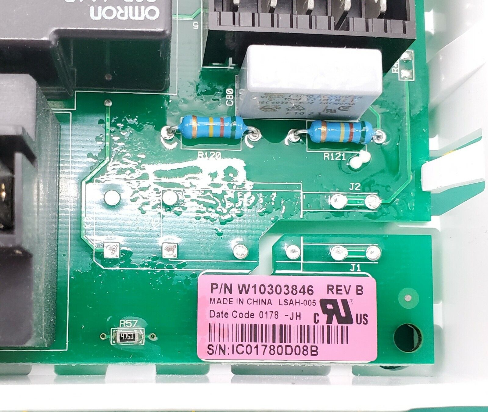 Maytag Dryer Control W10303846