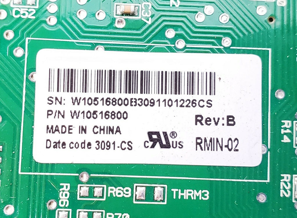 Whirlpool Refrigerator Control W10516800