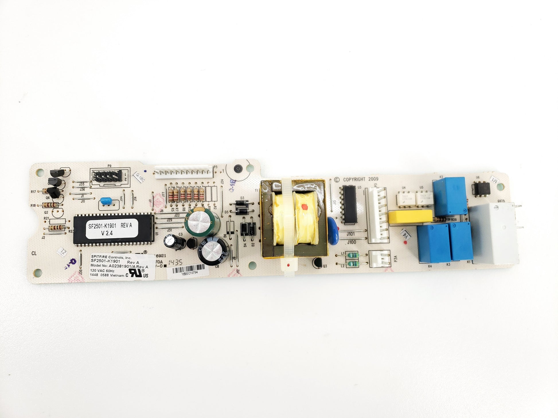Frigidaire Dishwasher Control Board A02381901