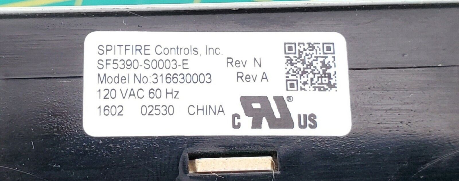 Kenmore Range Control 316630003