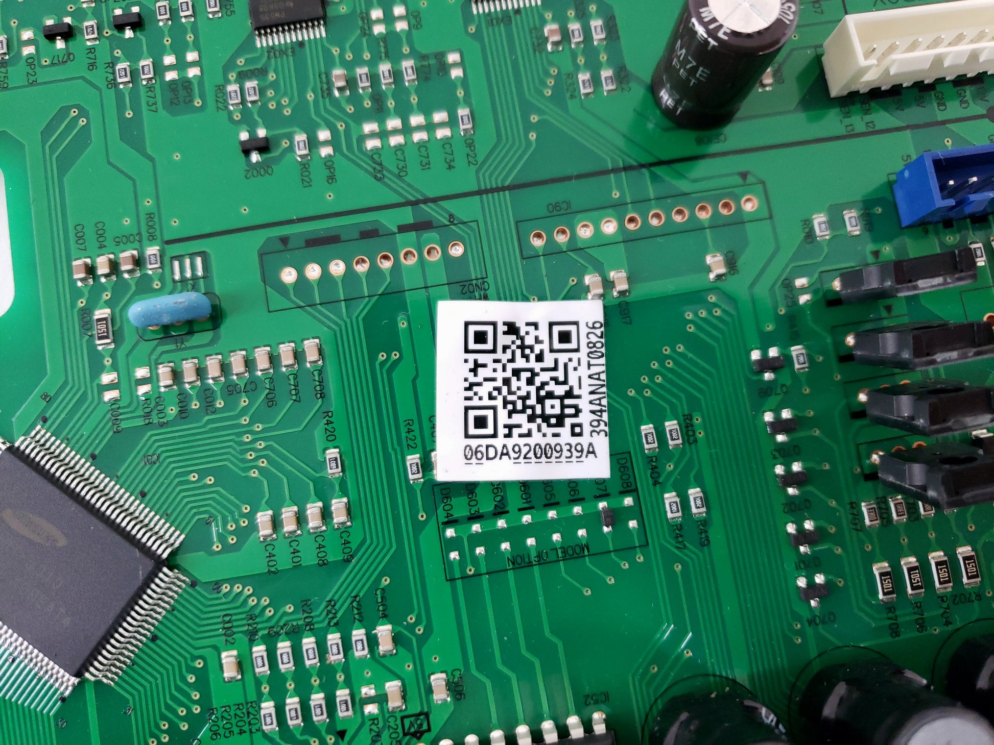 Samsung Refrigerator Control Board DA92-00939A