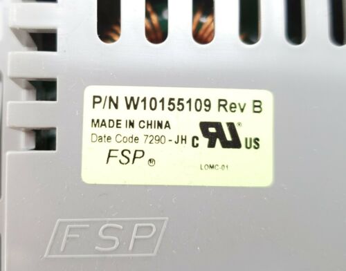 Whirlpool Washer Control W10155109