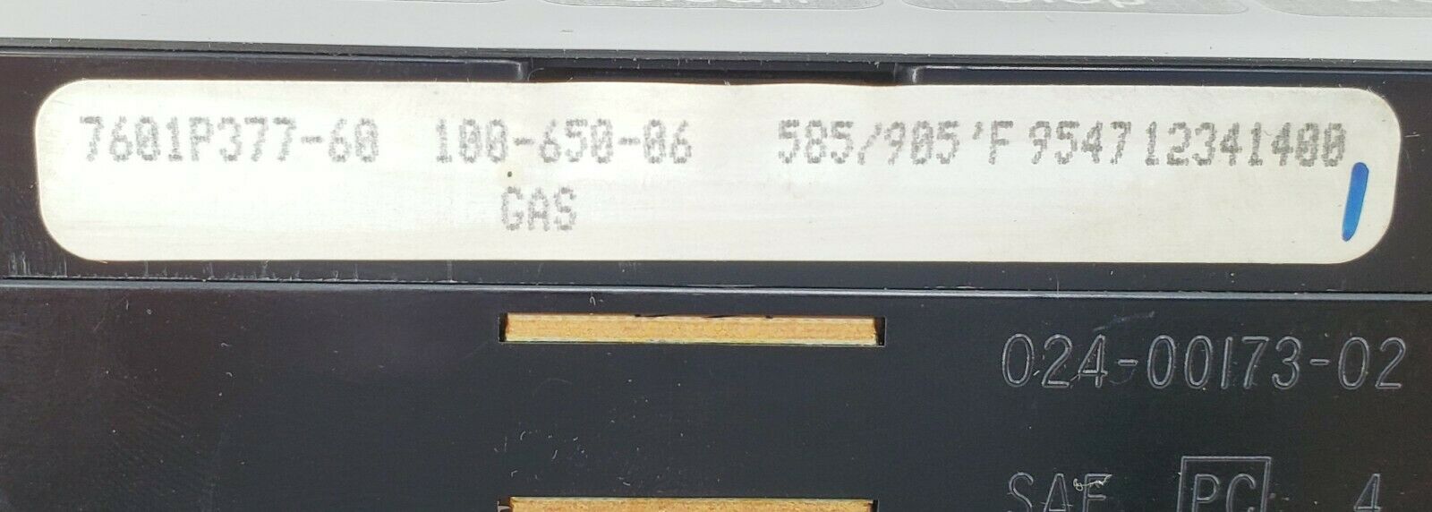 Maytag Range Control 7601P377-60