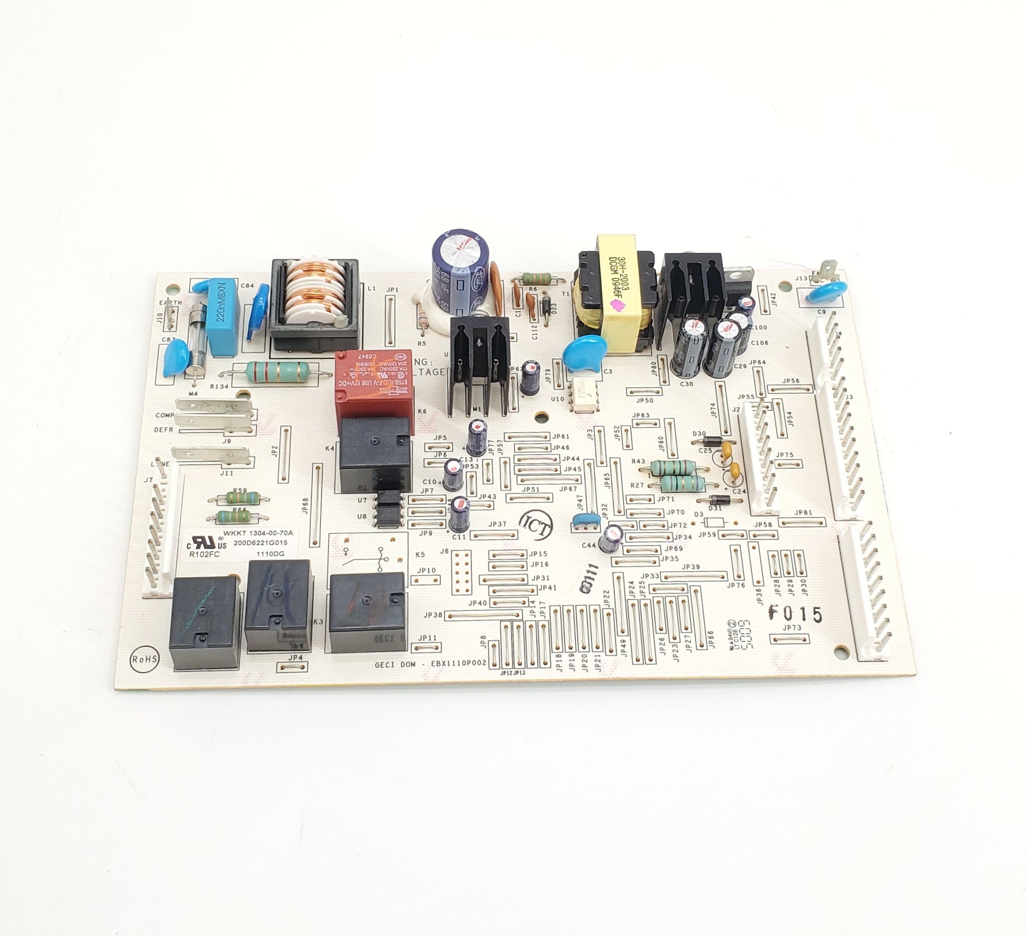 GE Refrigerator 200D2259G015 Main Control Board Assembly GE Refrigerator 200D2259G015 Main Control Board Assembly