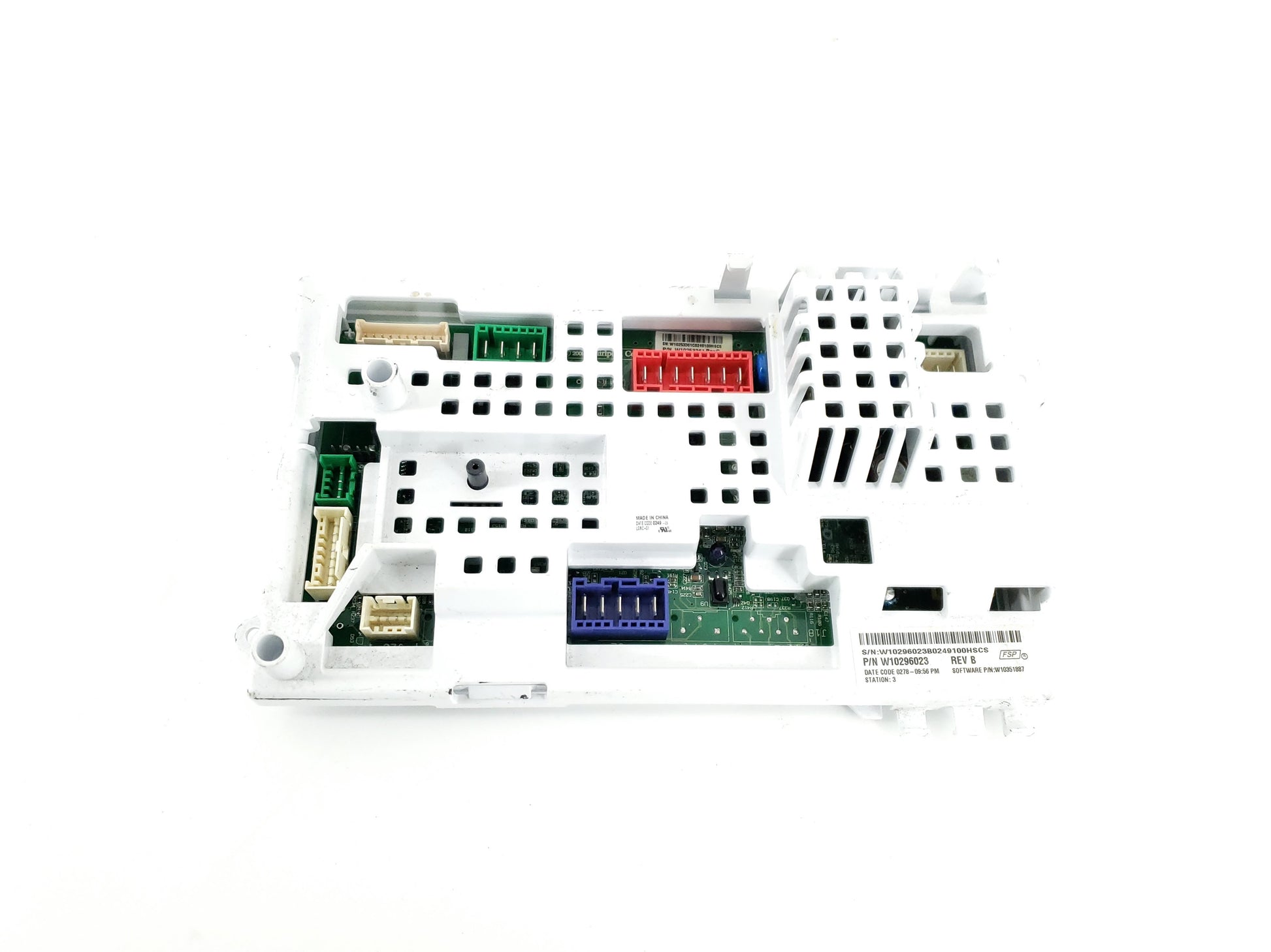 Whirlpool Washer Control Board W10296023