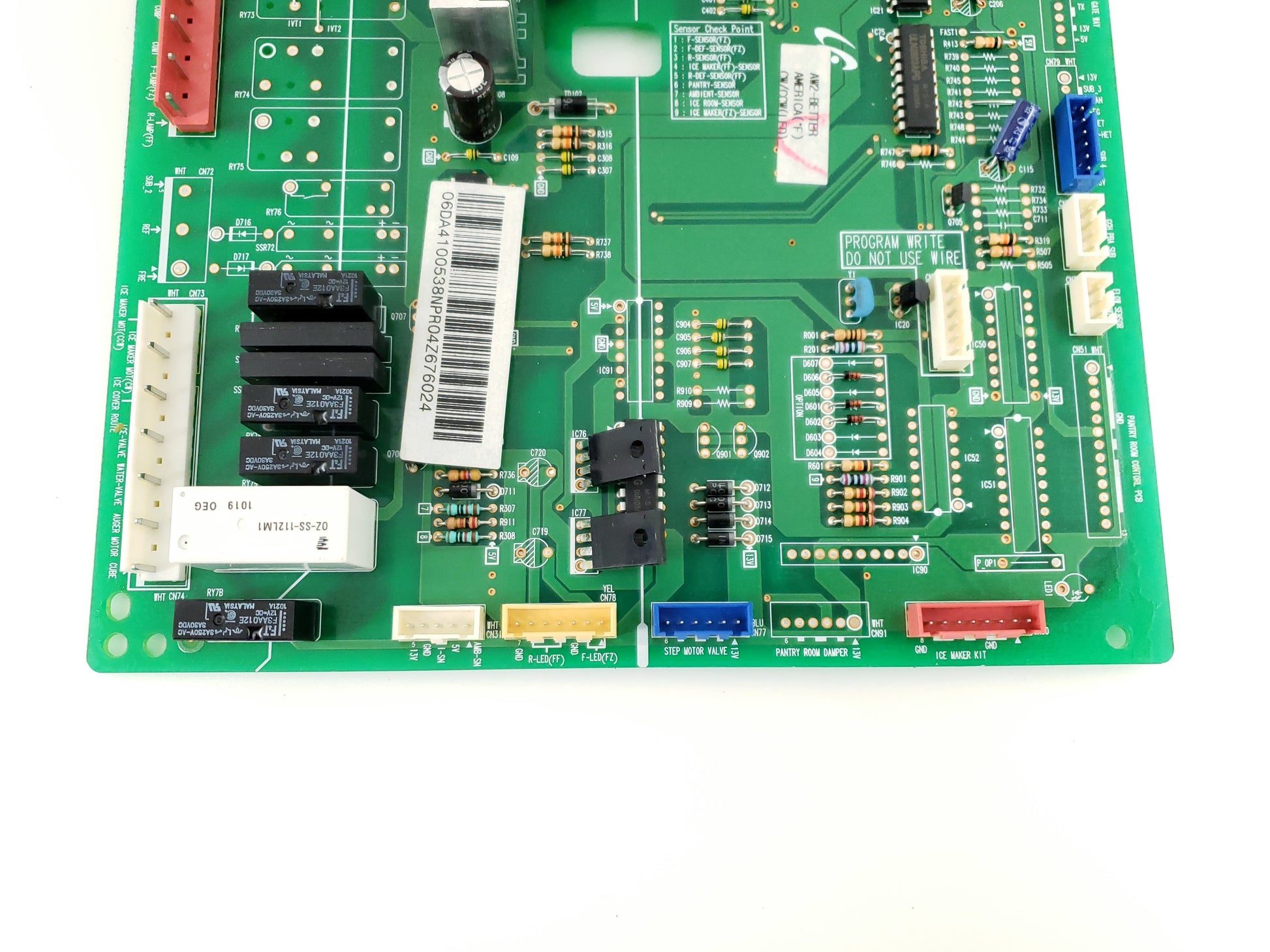Samsung Refrigerator Control Board DA41-00538N