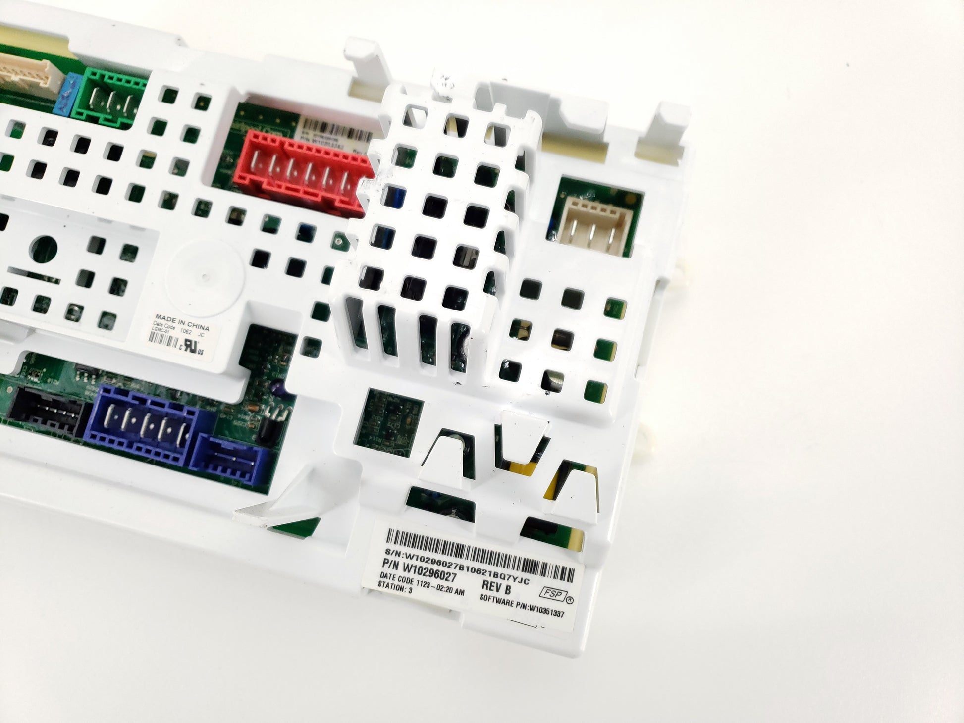 Kenmore Washer Control  Board W10296027