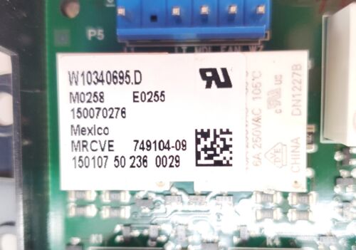 OEM  Whirlpool Range Control W10340695