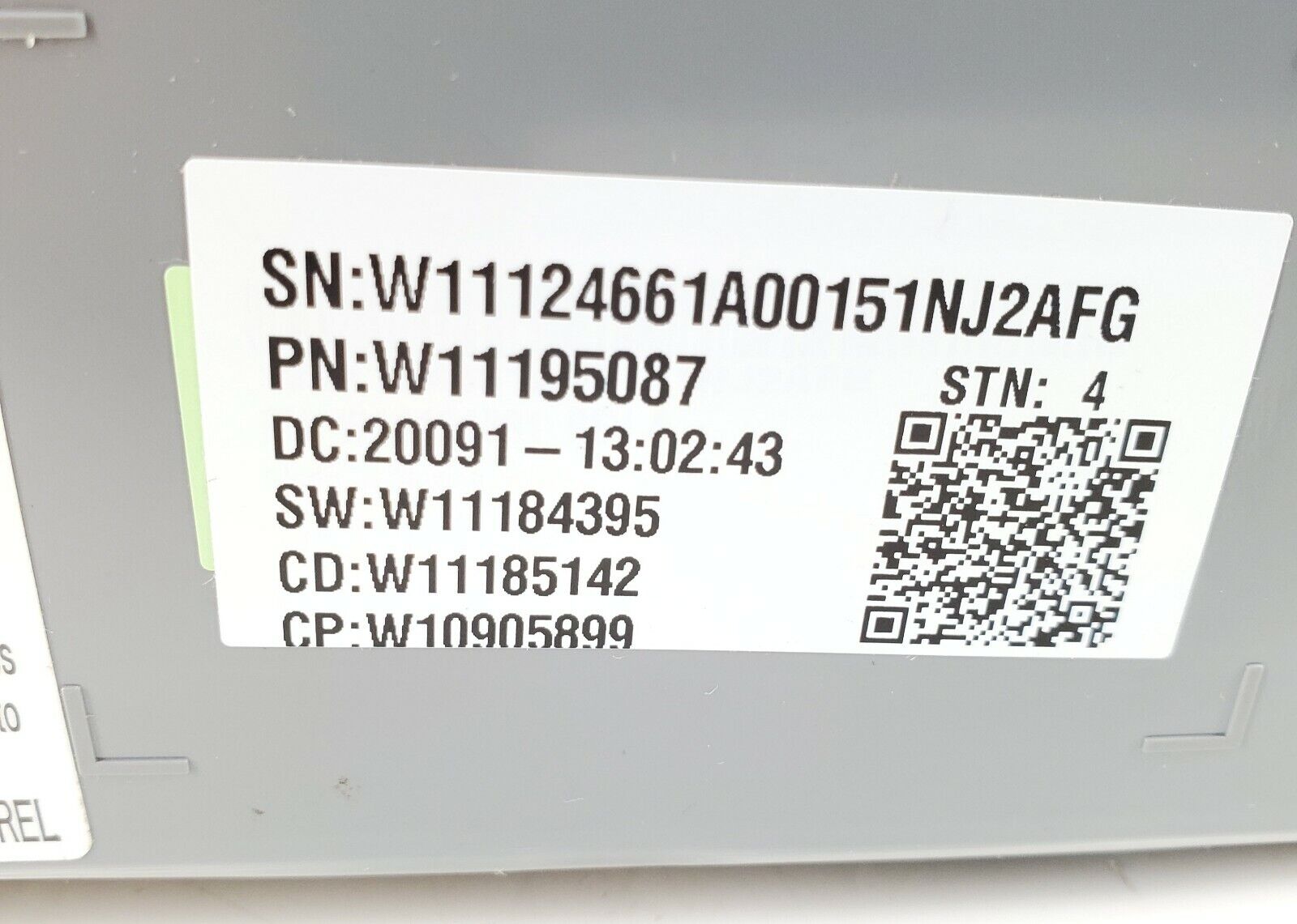 OEM Maytag Washer Control W11195087 Same Day Shipping & Lifetime Warranty