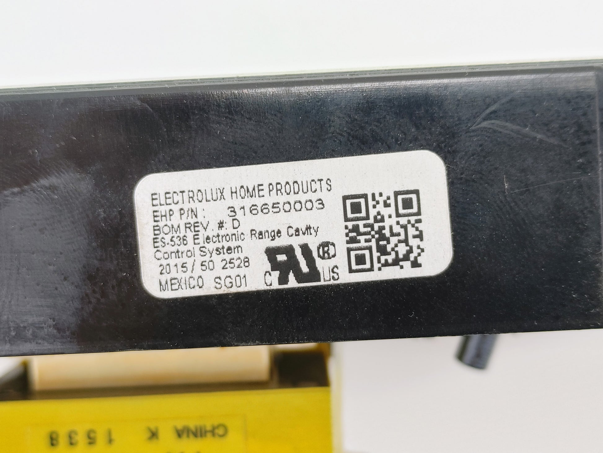 OEM  Kenmore Range Control 316650003