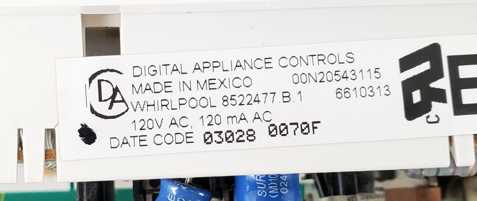 OEM  Whirlpool  8522477