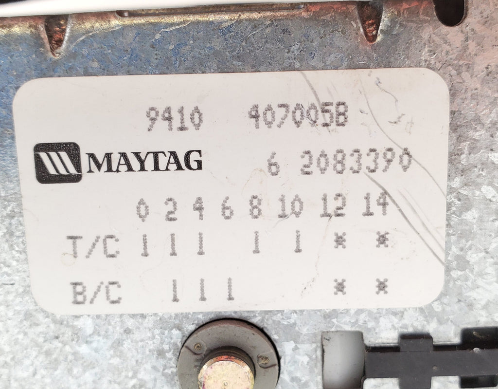 Maytag Washer Timer 62083390