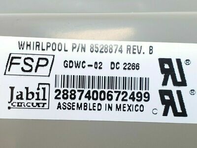 OEM  KitchenAid Dishwasher 8528874