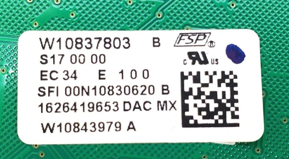 OEM  Maytag Range Control W10837803