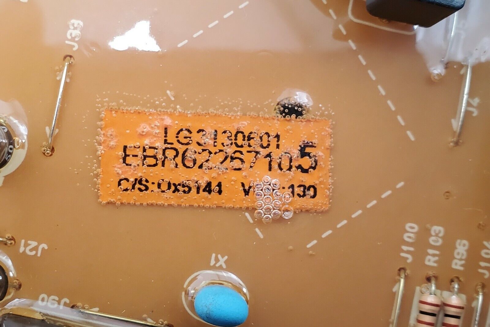 OEM  LG Washer Control Board EBR62198104