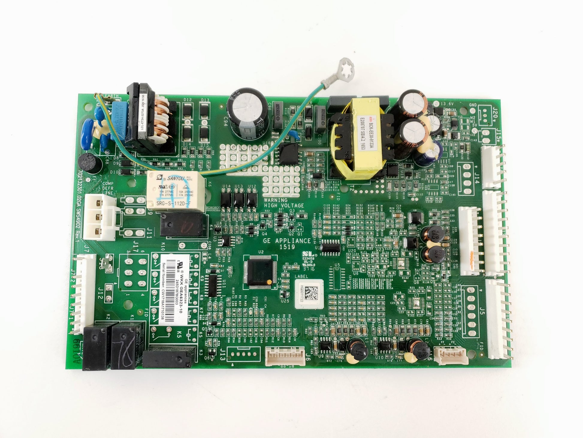 GE Refrigerator Control Board 245D1878G003
