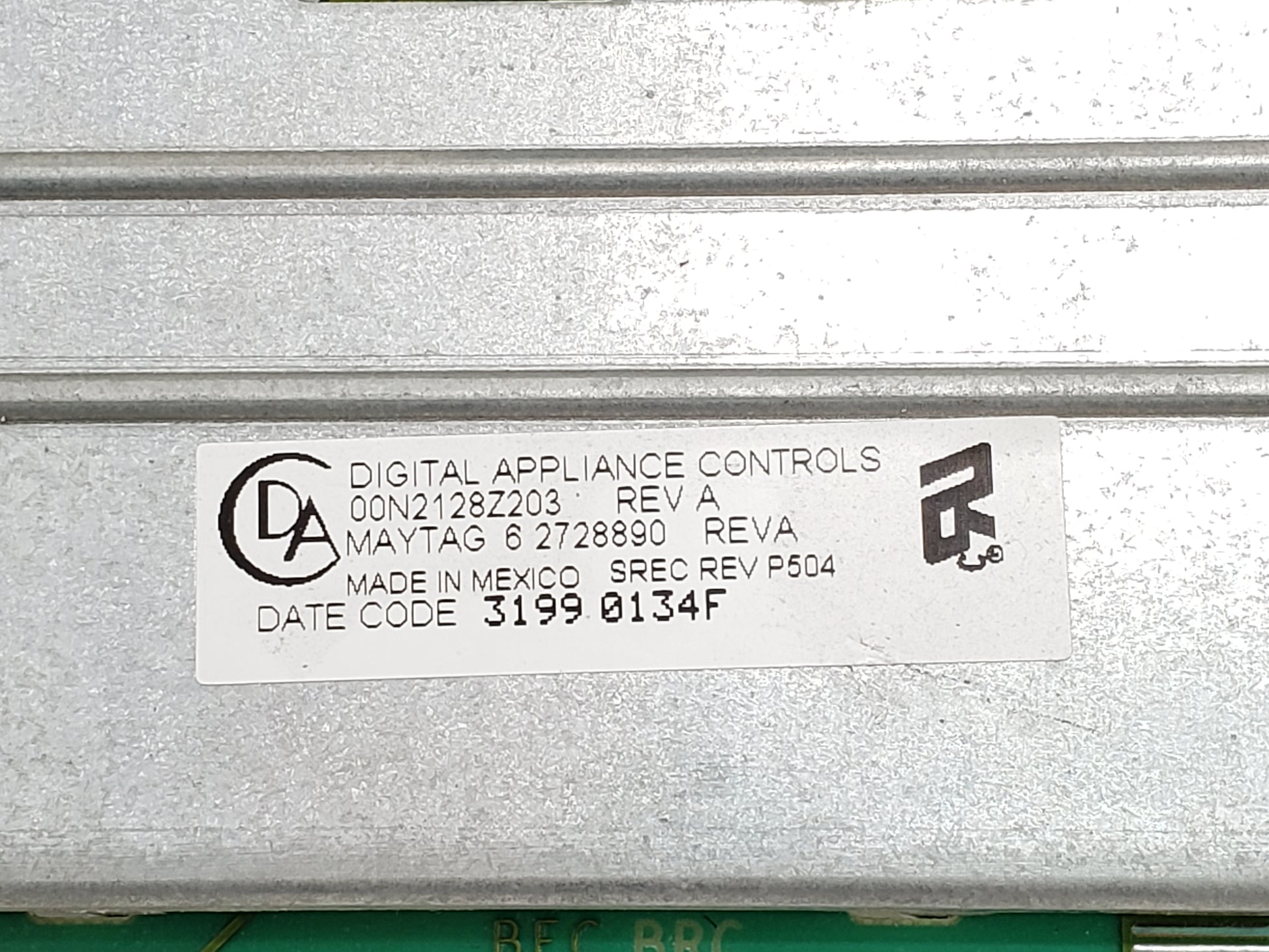 Maytag Washer Control 62722890