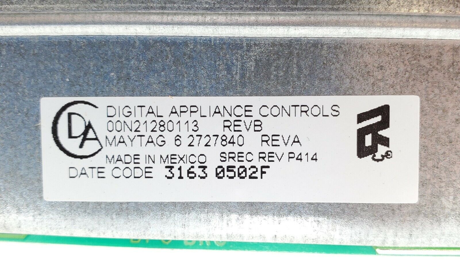 OEM  Maytag Washer Control Board 62727840