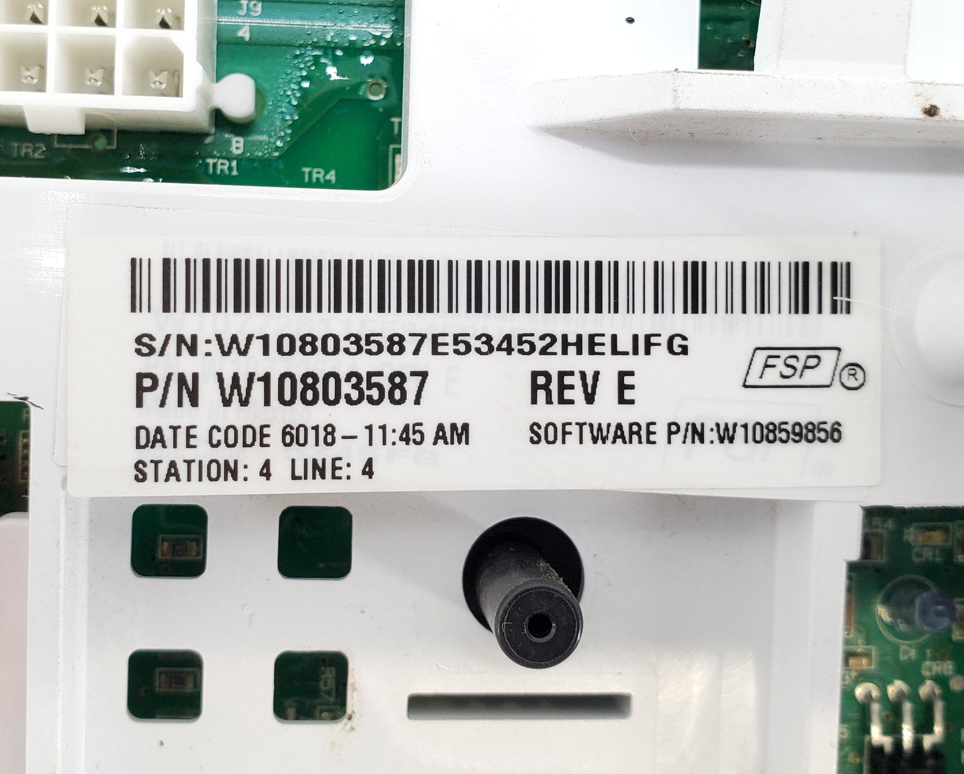 Whirlpool Control Board  W10803587