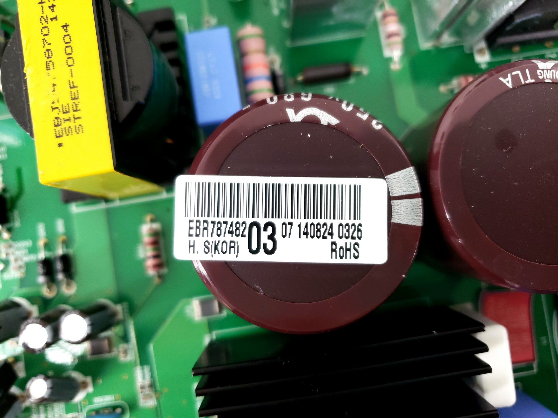 LG Refrigerator Control Board EBR78748203