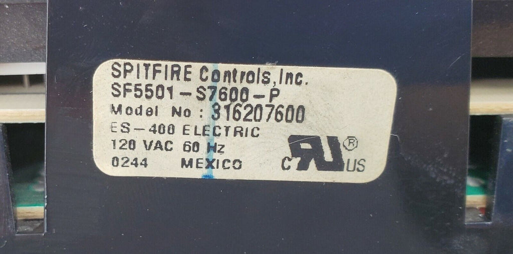 Frigidaire Range Control 316207600