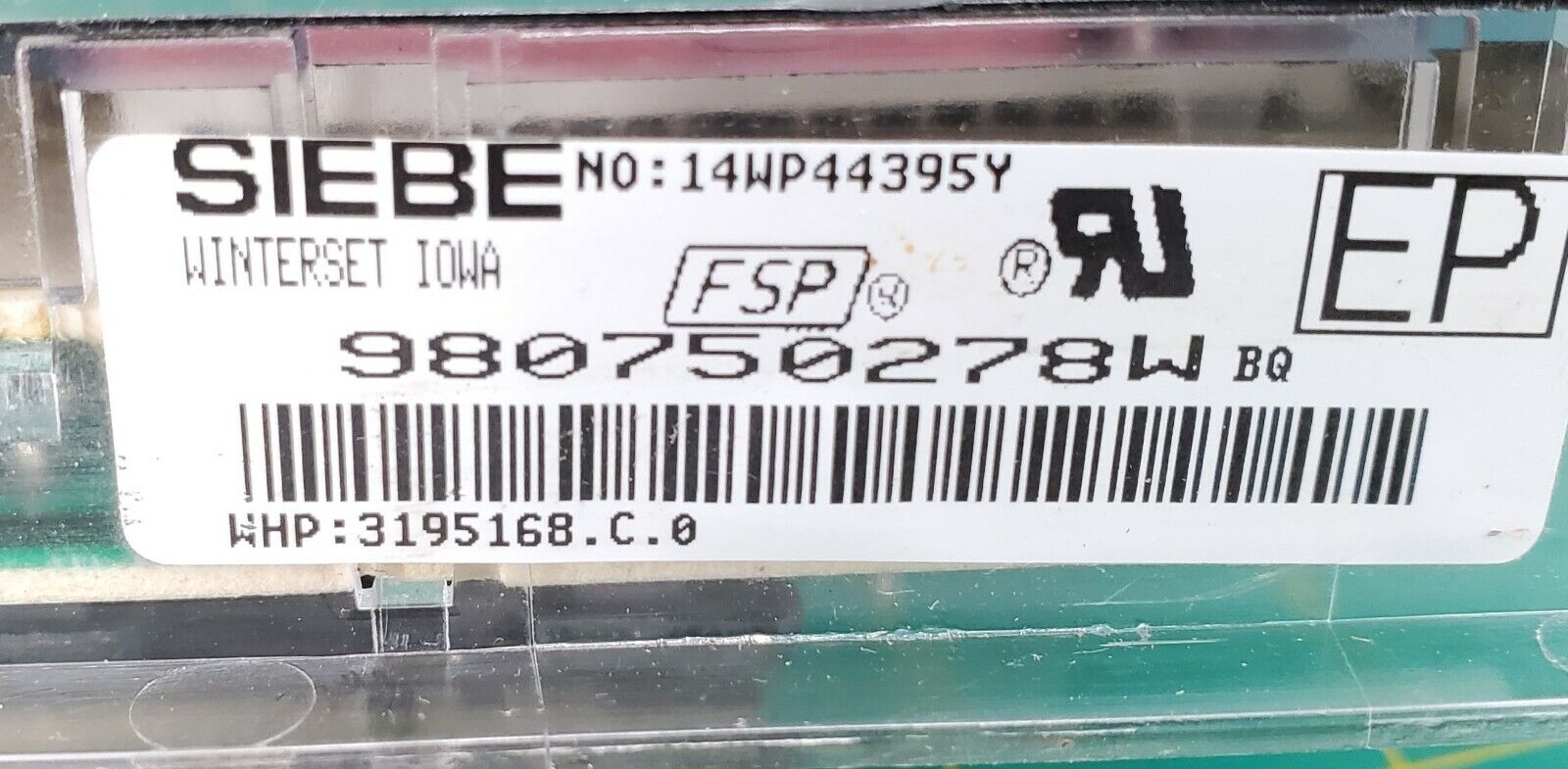 OEM  Whirlpool  3195168