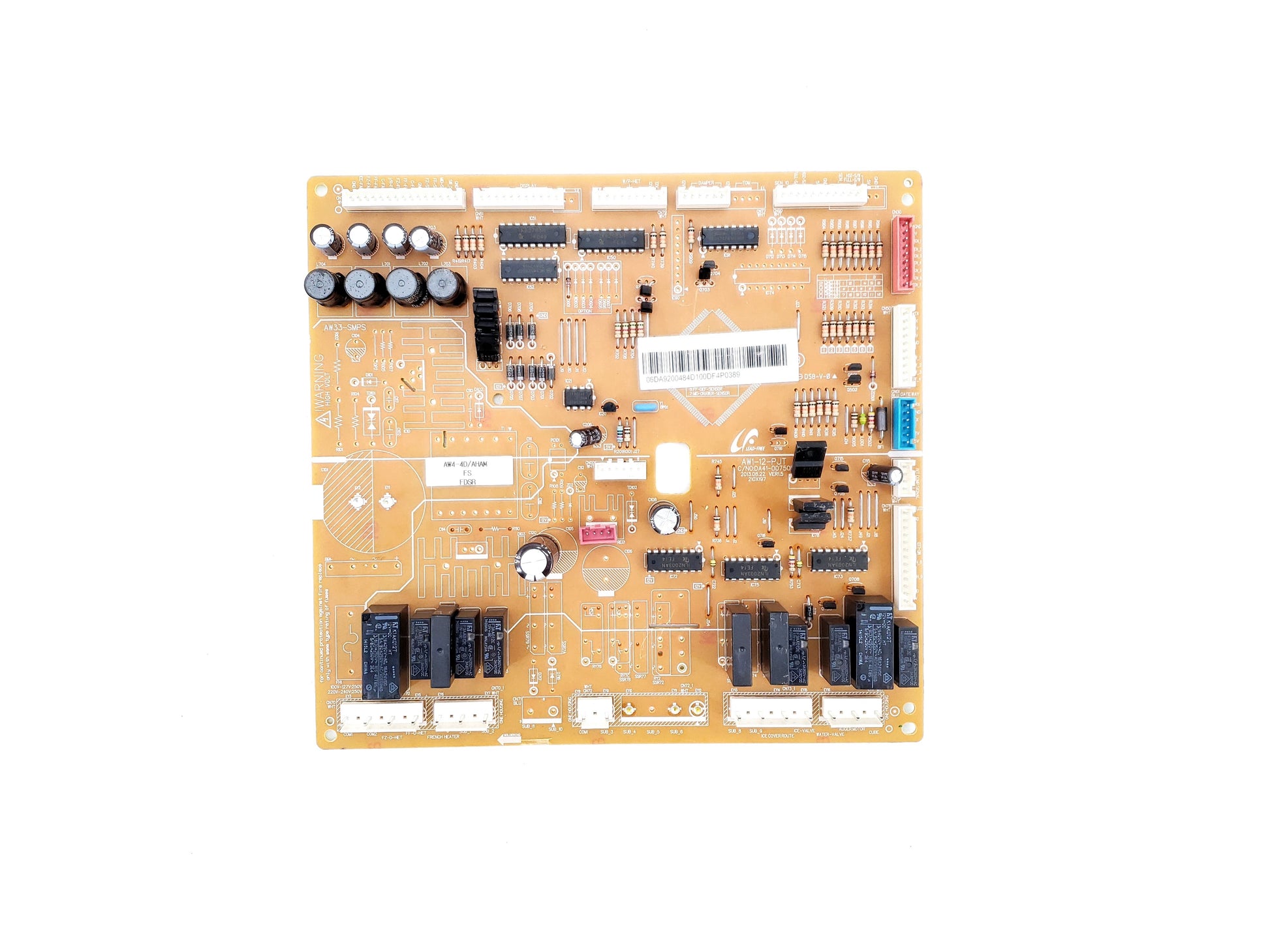 Samsung Refrigerator Control Board DA92-00484D