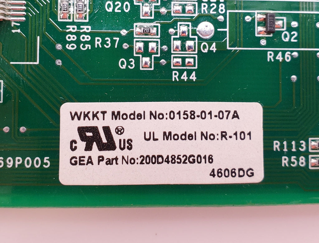 GE Refrigerator Control 200D4852G016