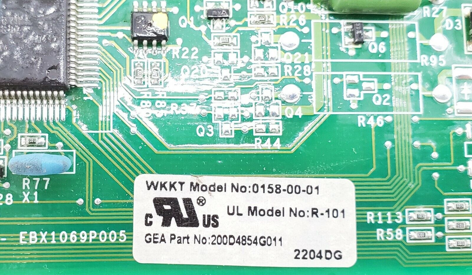 GE Fridge Control 200D4854G011