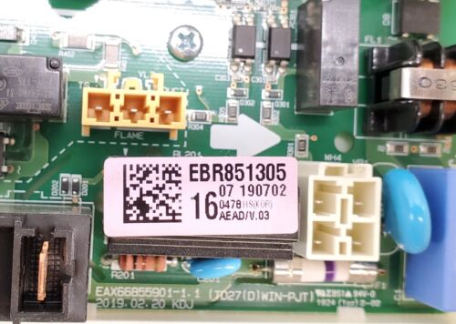 NEW OEM LG Dryer Control Board EBR85130516 Same Day Shipping & Lifetime Warranty