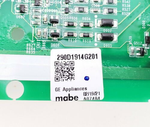OEM GE Washer Control Board 290D1914G201 Same Day Ship & Lifetime Warranty