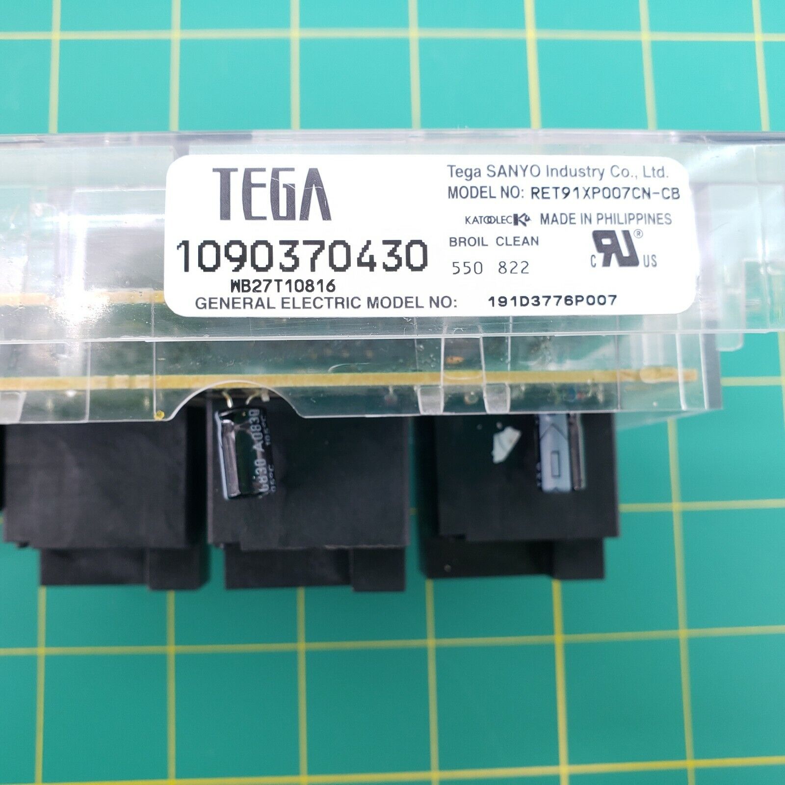 OEM  GE Range Control WB27T10816
