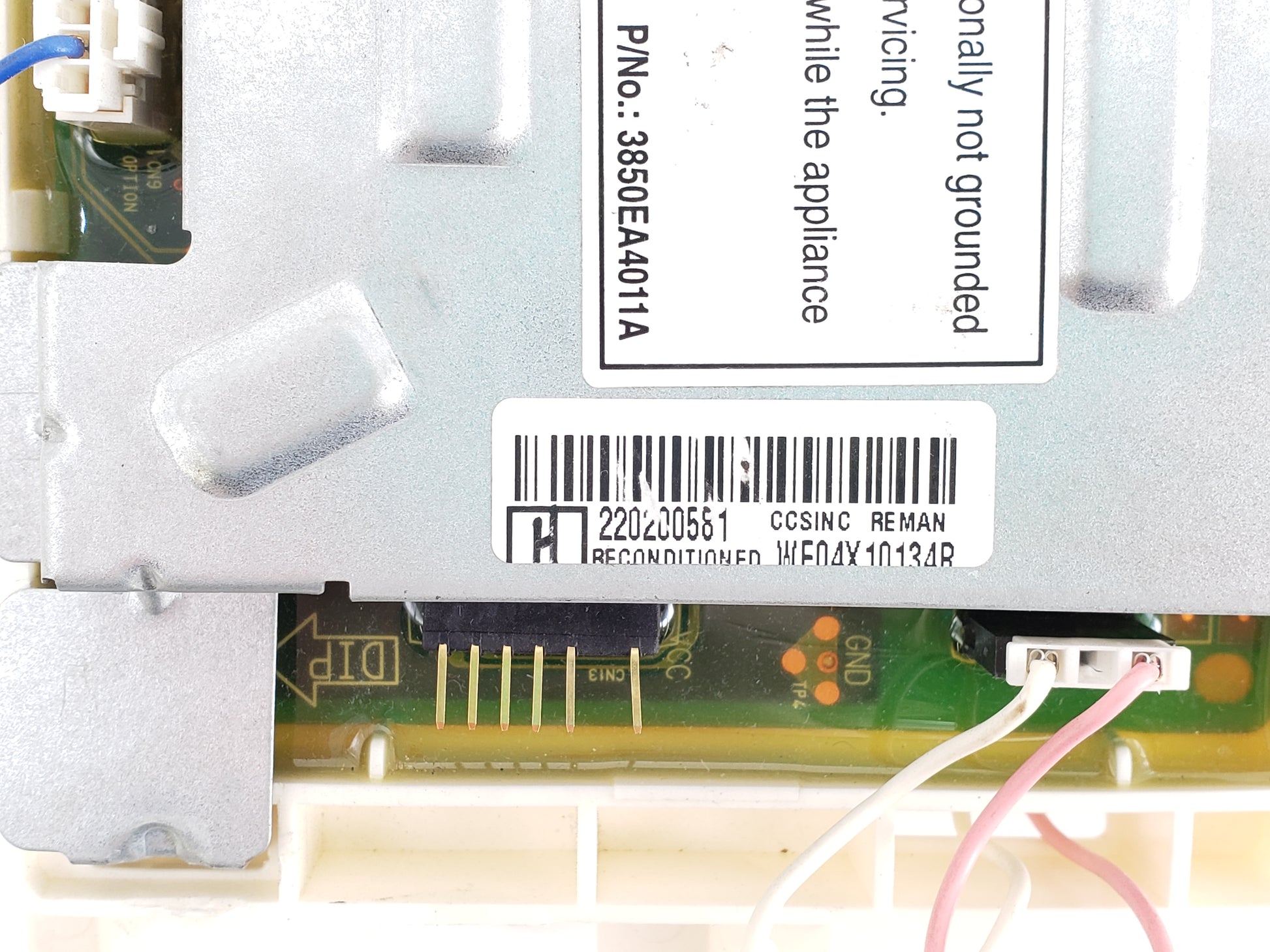 OEM  GE Washer Control Board 3850EA4011A