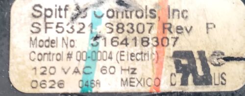 OEM  Kenmore Range Control 316418307