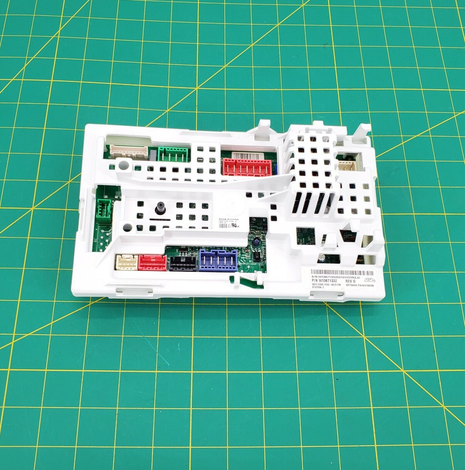 Whirlpool Washer Control W10671332