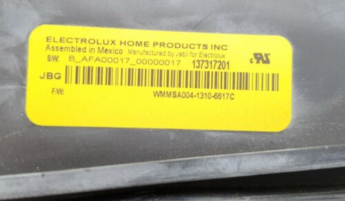 OEM Frigidaire Washer Control 137317201 Same Day Ship & Lifetime Warranty