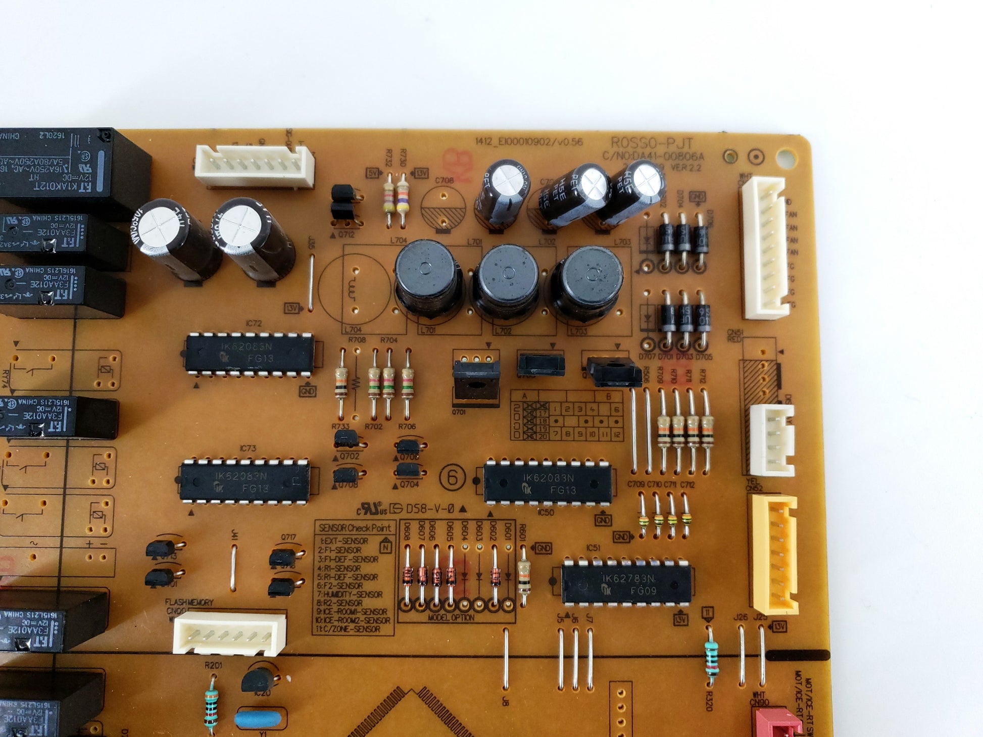 Samsung Refrigerator Control Board DA92-00624J