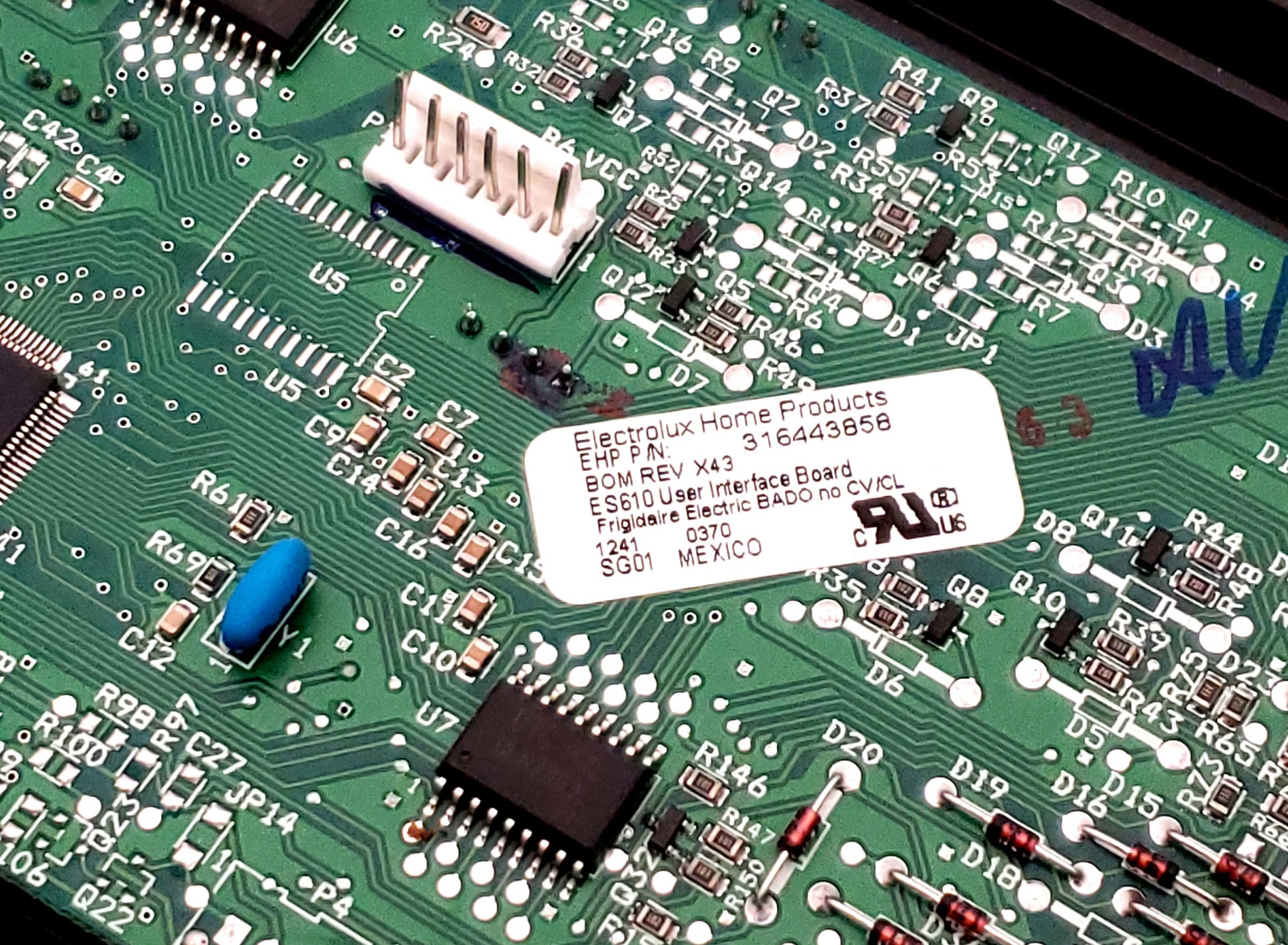 Frigidaire Range Control 316443858