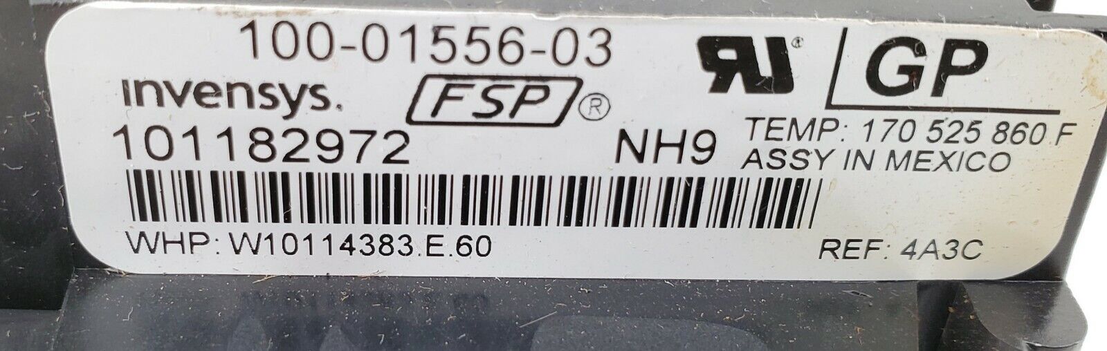 OEM  Whirlpool  W10114383