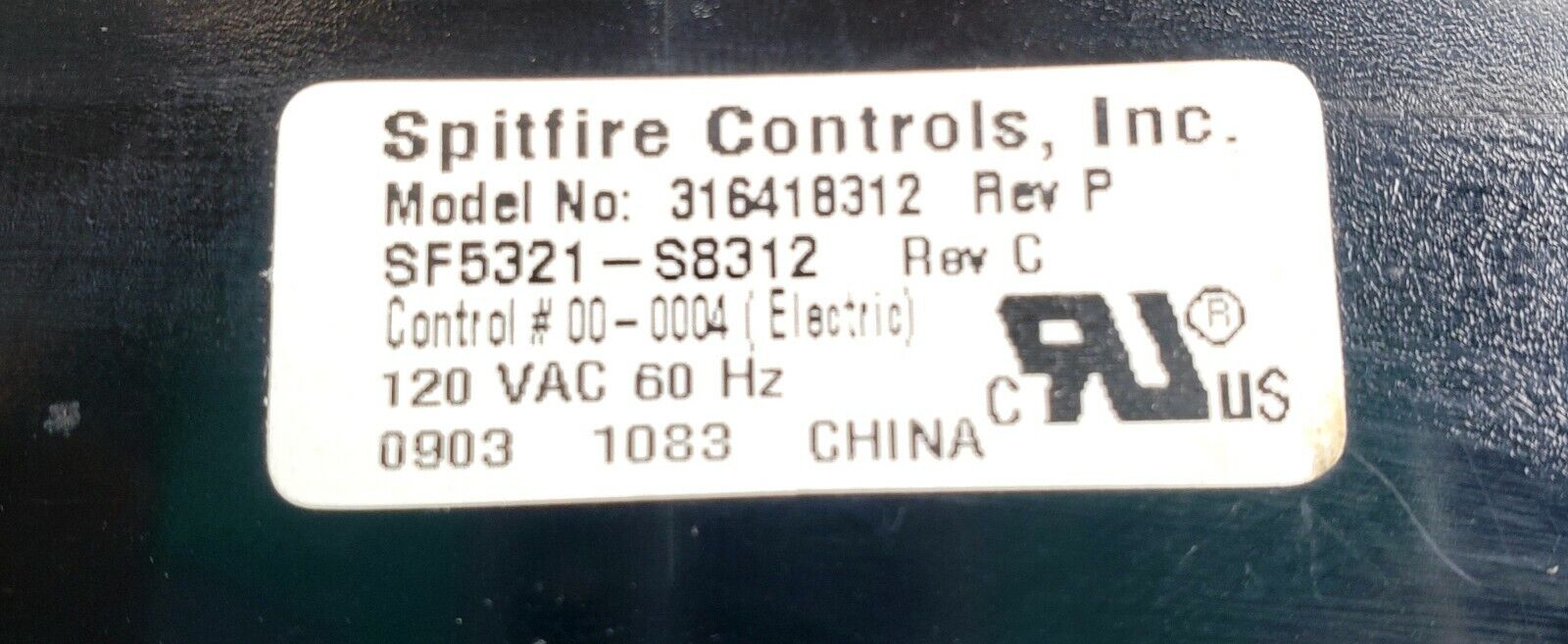 Kenmore Range Control 1794651