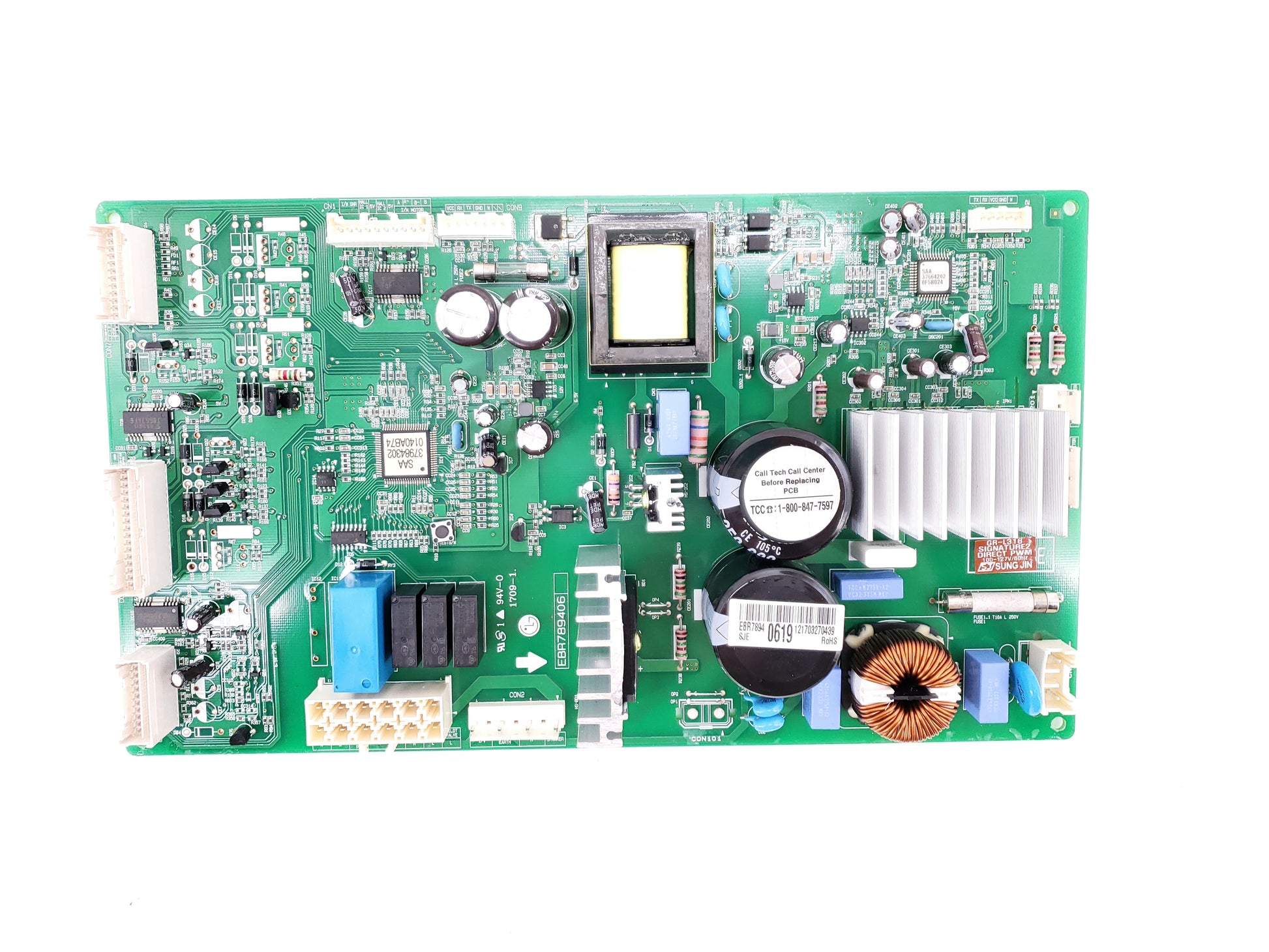 LG Refrigerator Control Board EBR78940619